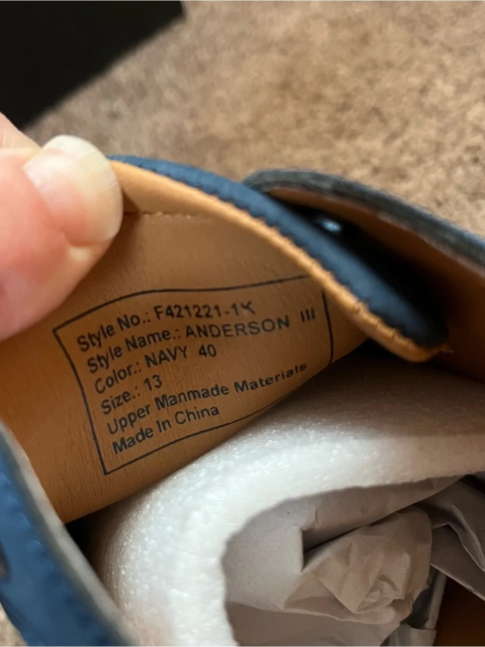 Faranzi Men's 11/13 Anderson III Sneakers NWT